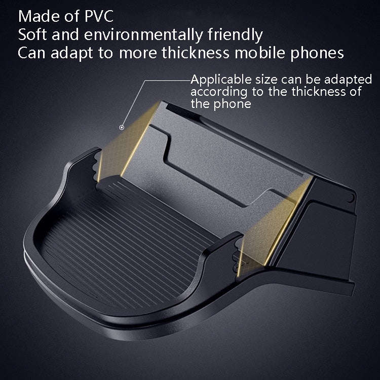 Car Temporary Parking Card Car Mobile Phone Holder Multi-Function Hidden Temporary Parking Card(S...