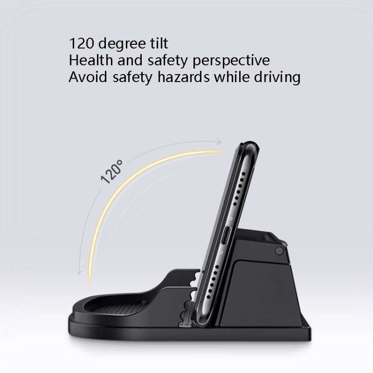 Car Temporary Parking Card Car Mobile Phone Holder Multi-Function Hidden Temporary Parking Card(S...