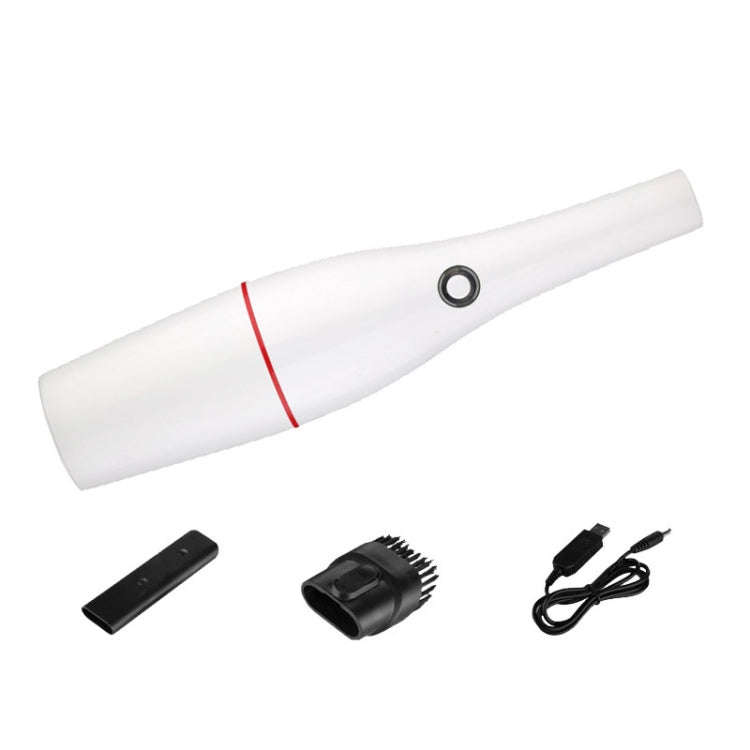 HL-003 Car Wireless Portable High-Power Vacuum Cleaner Home Pet Hair Vacuum Cleaner(White)