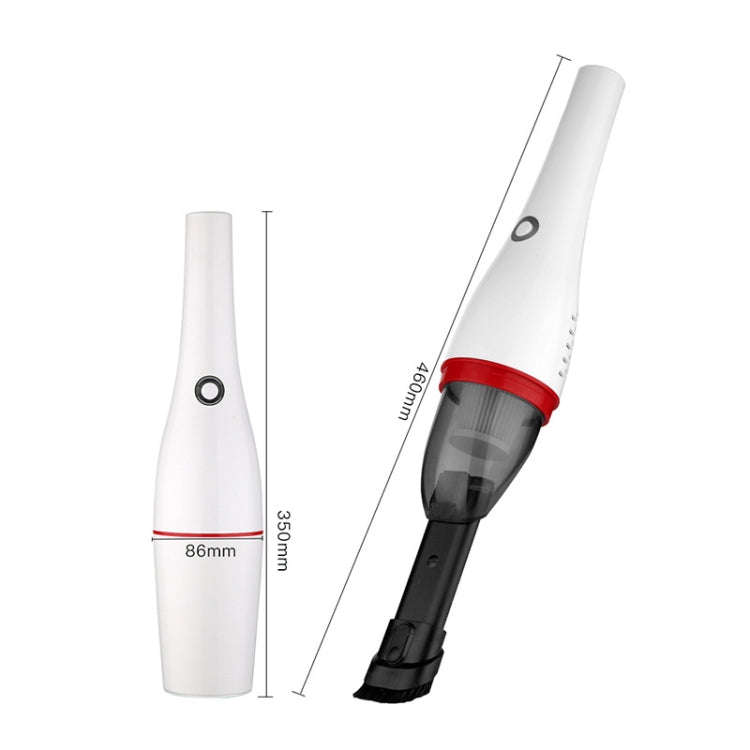 HL-003 Car Wireless Portable High-Power Vacuum Cleaner Home Pet Hair Vacuum Cleaner(White)
