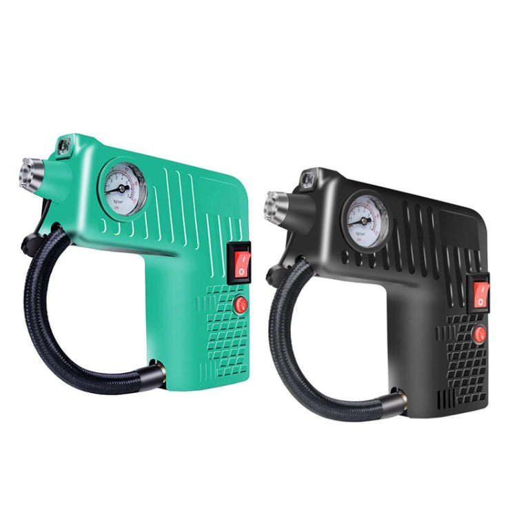 YX-301 12V Multi-Function Car Electric Portable Hand-Held Inflatable Pump(Green)