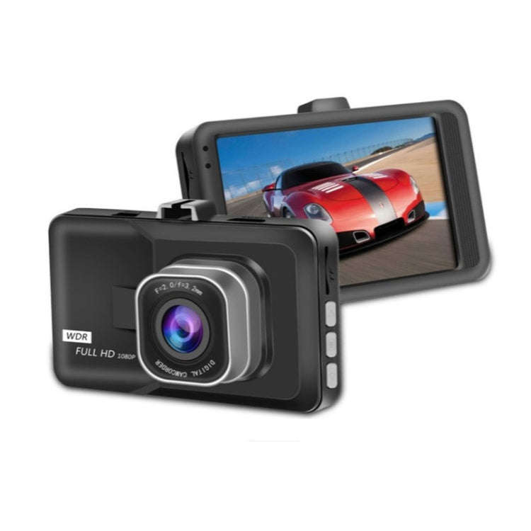 3.0 Inch HD 1080P Wide-Angle Driving Recorder With Reversing Image Specification Normal Defini...
