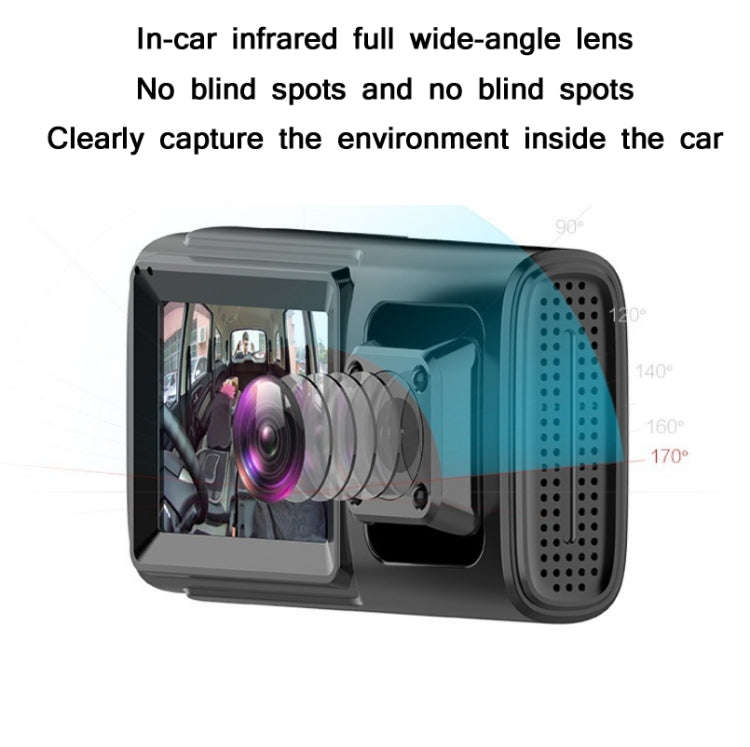 In Car Hidden HD 1080P Infrared Night Vision Driving Recorder Specification Without GPS Trajec...