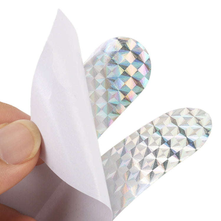 2 PCS High-brightness Laser Reflective Strip Warning Tape Decal Car Reflective Stickers Safety Ma...