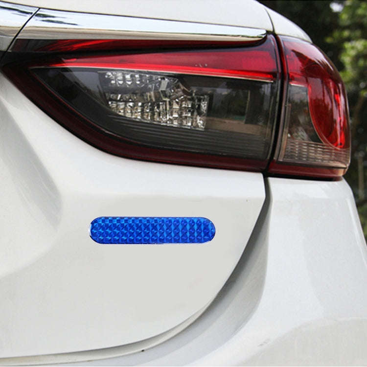 2 PCS High-brightness Laser Reflective Strip Warning Tape Decal Car Reflective Stickers Safety Ma...