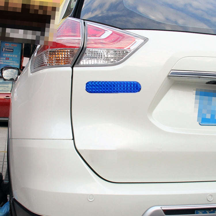 2 PCS High-brightness Laser Reflective Strip Warning Tape Decal Car Reflective Stickers Safety Ma...