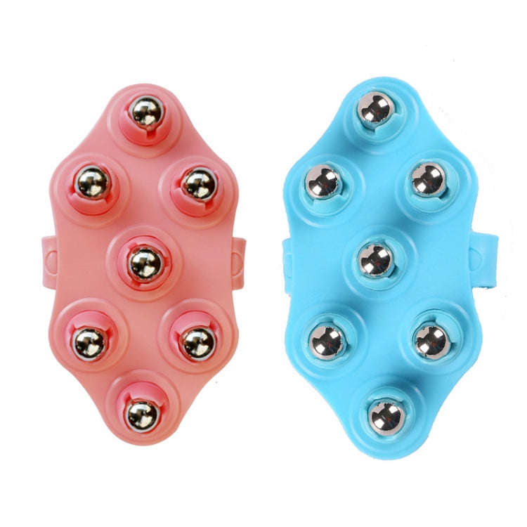 Seven-ball Massager Multifunctional Five-element Meridian Brush Lymphatic Dredging Roller-ball Ma...