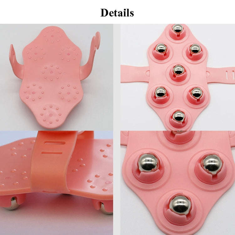 Seven-ball Massager Multifunctional Five-element Meridian Brush Lymphatic Dredging Roller-ball Ma...