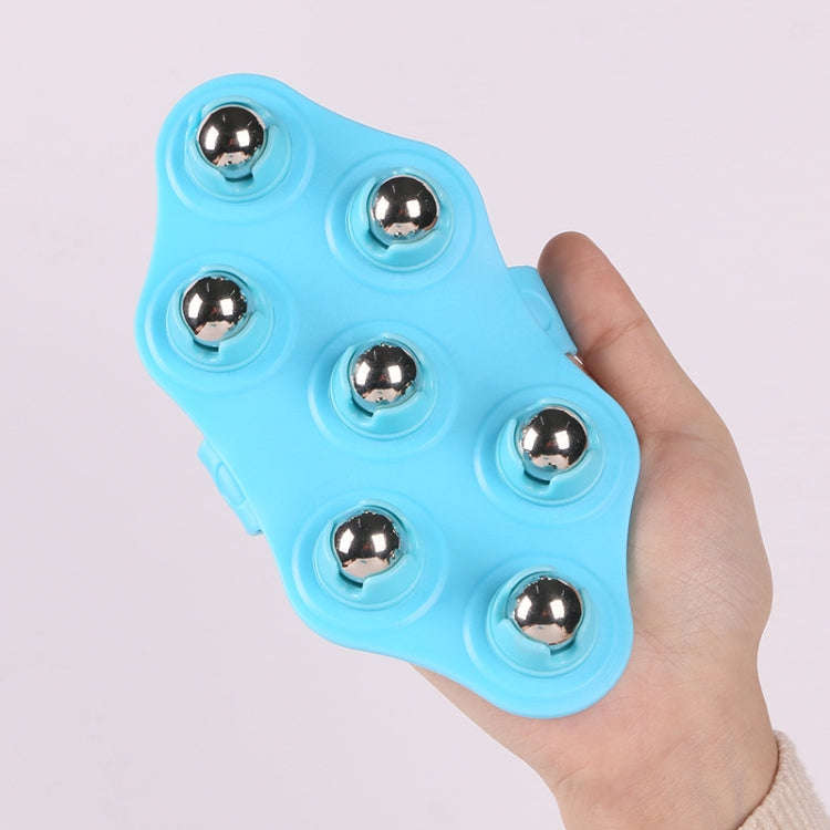 Seven-ball Massager Multifunctional Five-element Meridian Brush Lymphatic Dredging Roller-ball Ma...