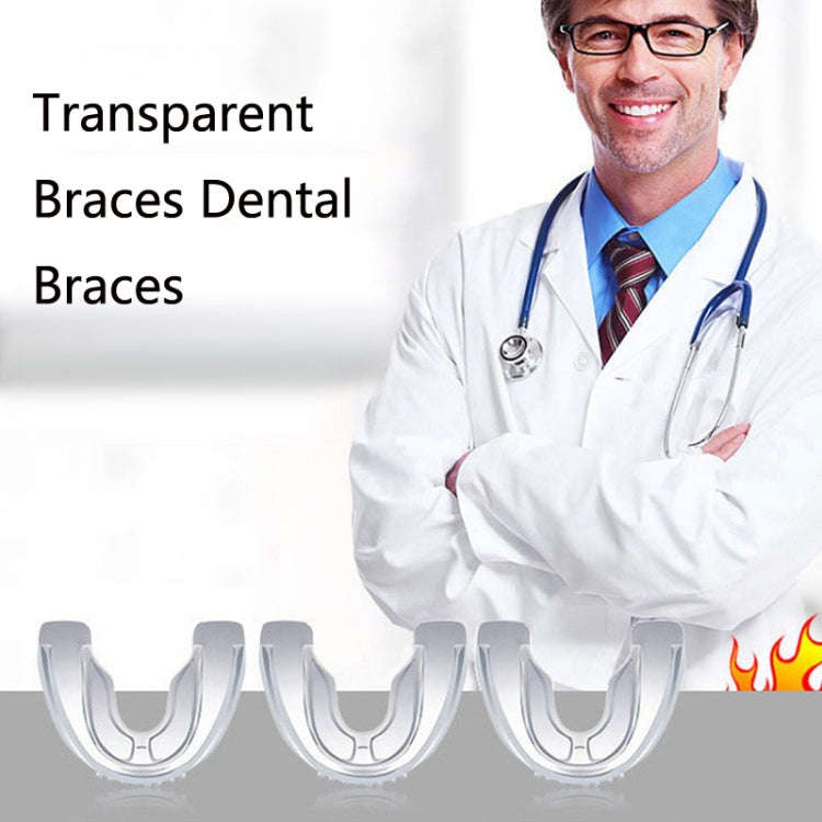 Transparent Braces Dental Braces Boxing Sports Mouth Guard Braces(Second Stage)