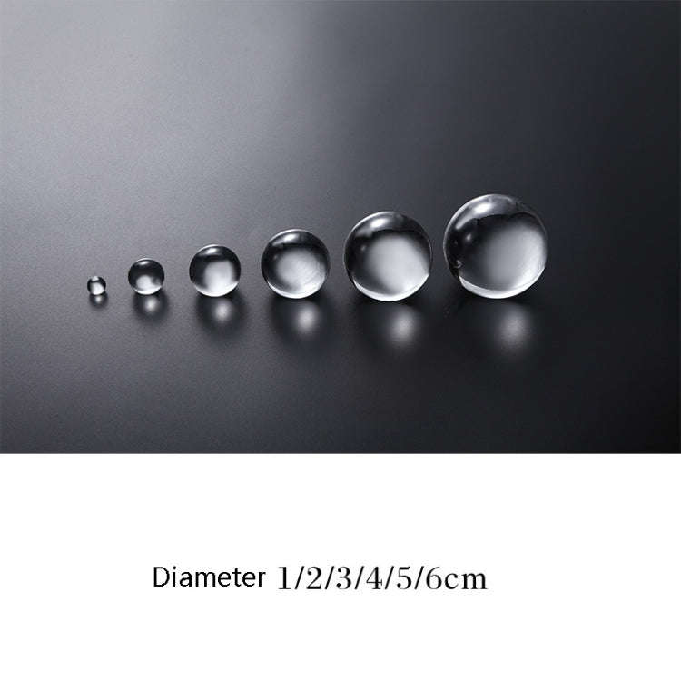 6 PCS Transparent Round Sphere  Transparent Acrylic Geometric Photo Props Photography Background ...