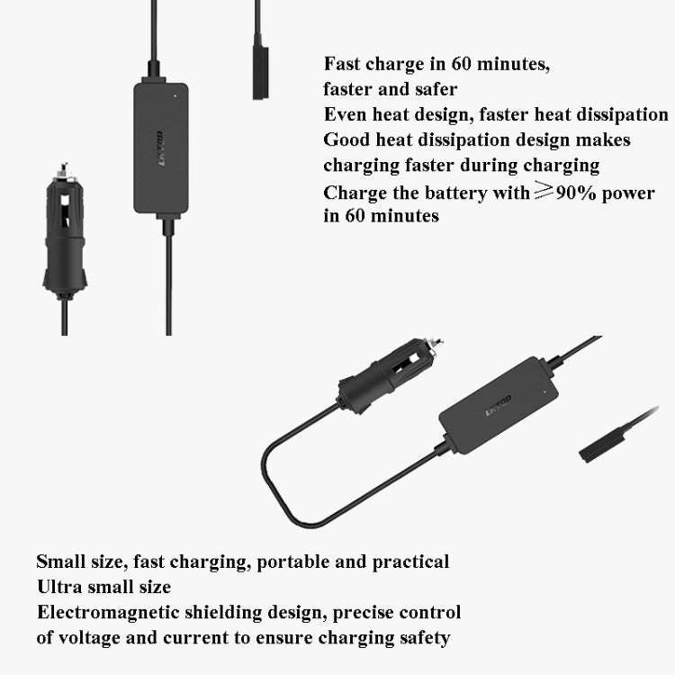 LKTOP For DJI Mavic Air 2 / Air 2S Battery Car Charger(K-MA-201)