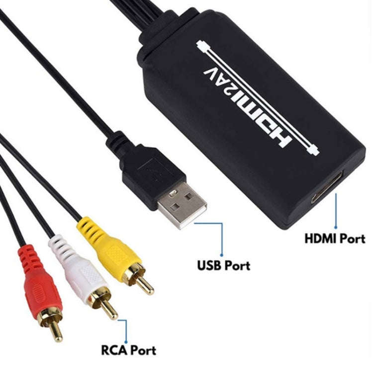 RL-HTAL1 HDMI to AV Converter Specification Male to Male Confinement + HDMI Converter