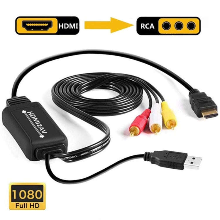 RL-HTAL1 HDMI to AV Converter Specification Male to Male Confinement + HDMI Converter