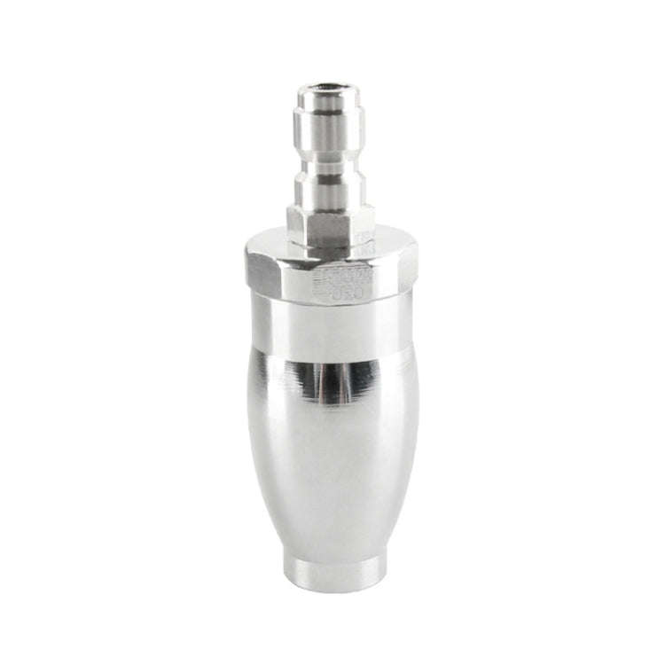 Electroplated Pure Copper Rotating Nozzle 360 Degree Fast Rotation 1/4 Quick-Insert Ceramic Spool