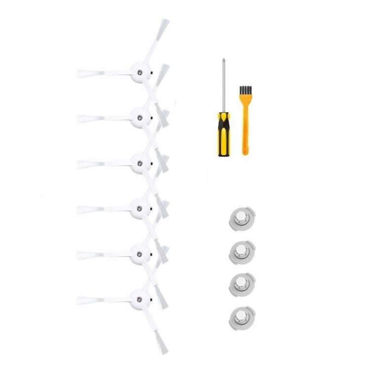 20 PCS/Set Hypa+Water Tank Filter+Side Brush+Main Brush+Mop+Small Brush For Mijia/Rock Sweeper