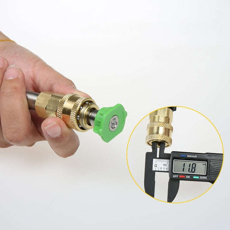 2 PCS High-Pressure Water Sprinklers Live Connection And Quick Plug-In Sockets For Threaded Conne...