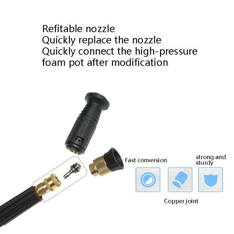 2 PCS High-Pressure Water Sprinklers Live Connection And Quick Plug-In Sockets For Threaded Conne...