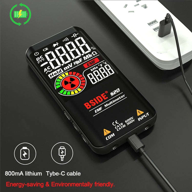 BSIDE S20 Intelligent Large Screen Electromagnetic Radiation Multimeter Tester