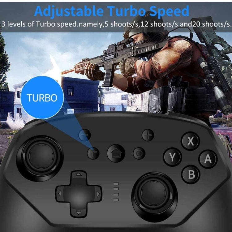 SW-01 Wireless Bluetooth Game Handle With Mini Six-Axis Body Sensation Vibration For Nintendo Swi...