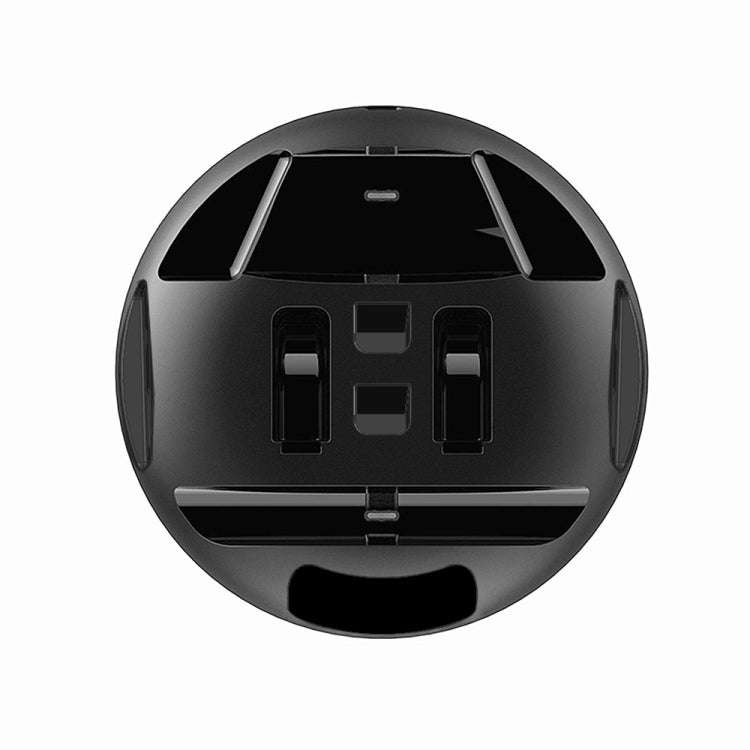 D1 Colorful Lights Handle Charger For Nintendo Switch / Switch Lite(Black)
