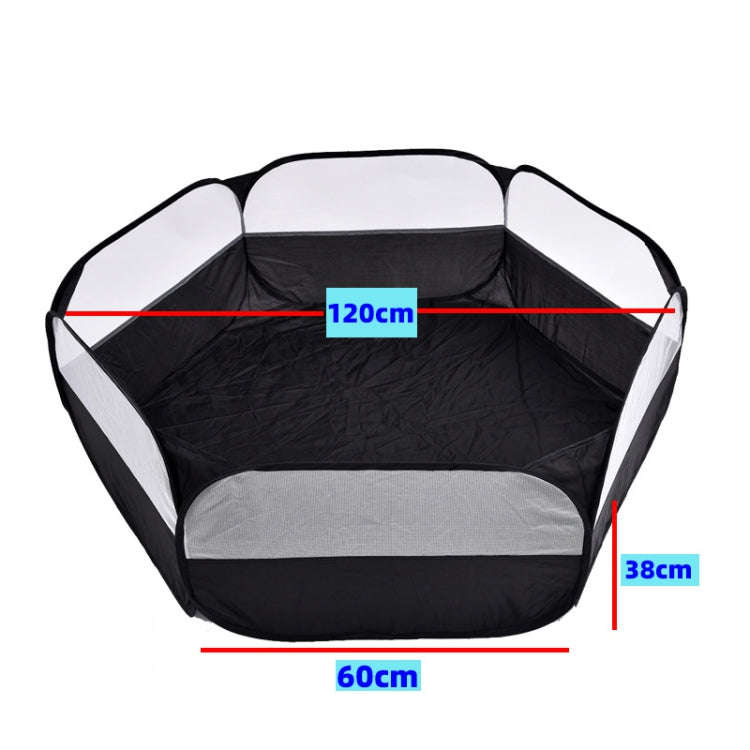 Folded Small Pet Fence Outdoor Workout Game Crawling Small Animal Tent, Specification With Sid...