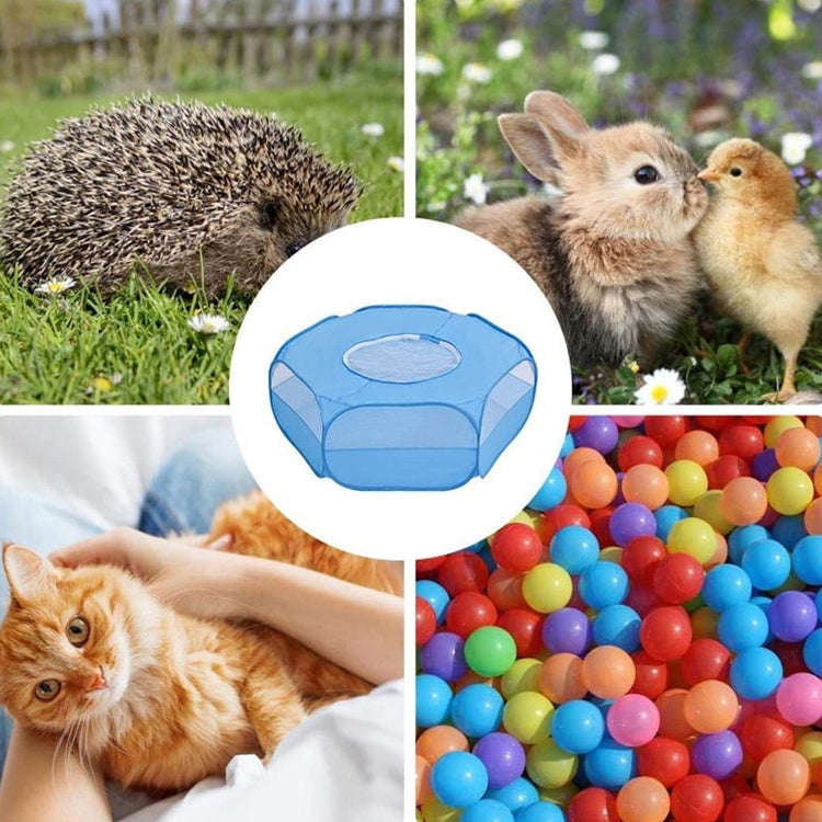 Folded Small Pet Fence Outdoor Workout Game Crawling Small Animal Tent, Specification With Sid...