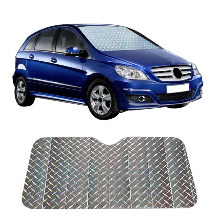 SHUNWEI 2 PCS Car Front Windshield Sunshade Summer Sun Protection And Heat Insulation Shading Boa...
