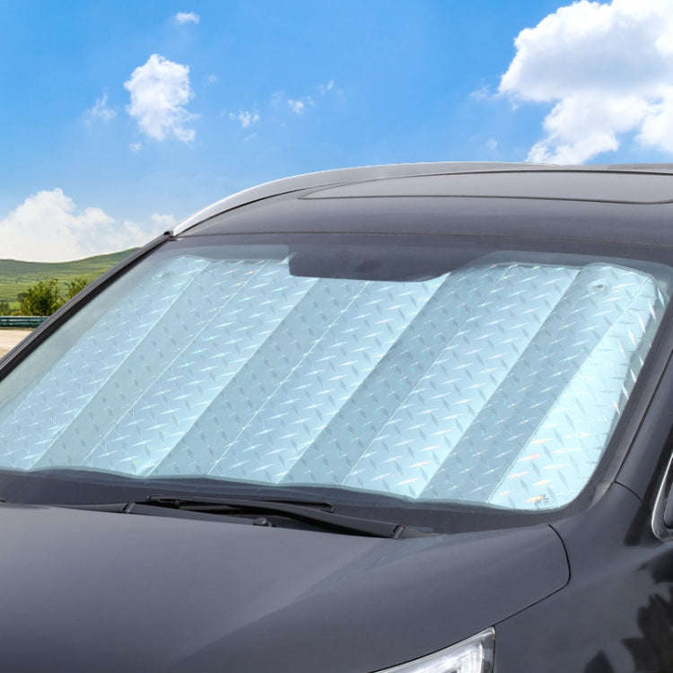 SHUNWEI 2 PCS Car Front Windshield Sunshade Summer Sun Protection And Heat Insulation Shading Boa...