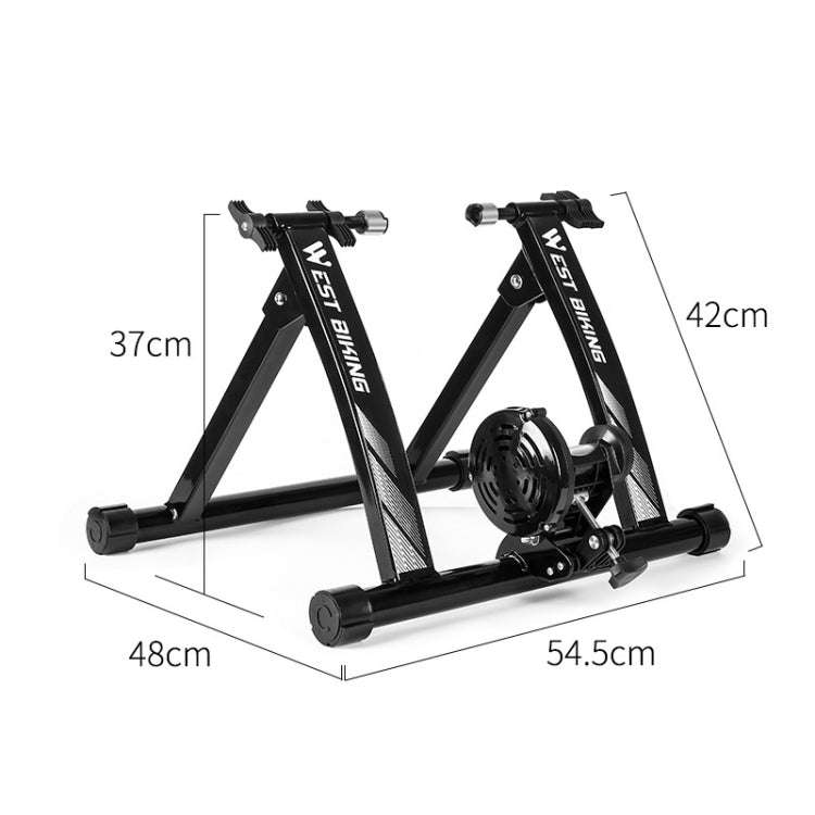 WEST BIKING YP1402008 Bicycle Parking Rack Indoor Cycling Training Platform Fitness Equipment Roa...