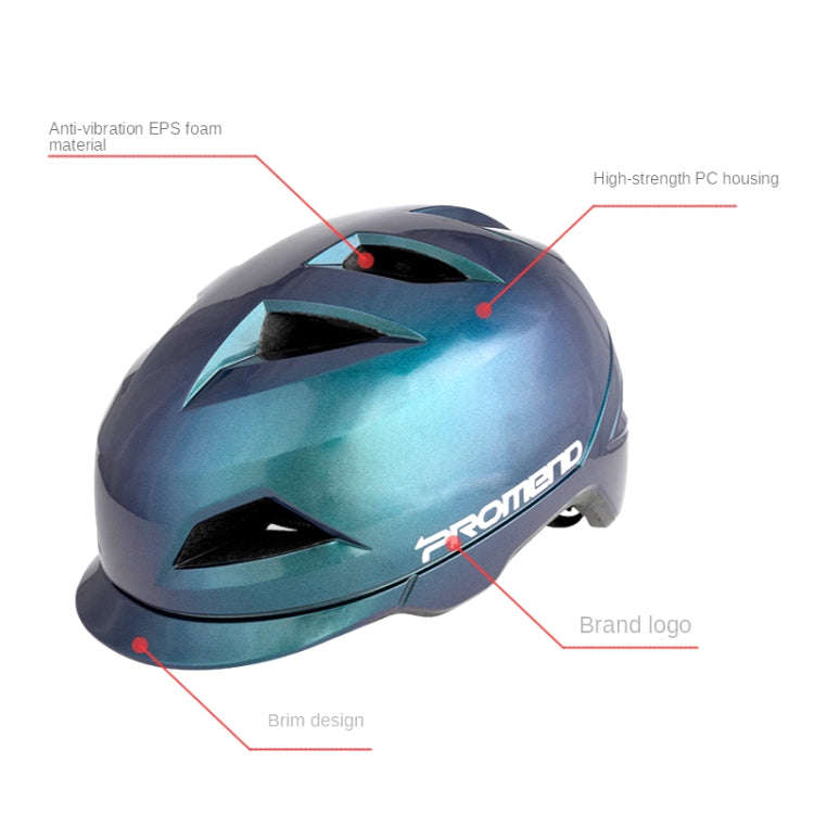 PROMEND 12H19 Summer Cool Motorcycle Riding Half Helmet Helmet Outdoor Off-Road Helmet With Tail ...