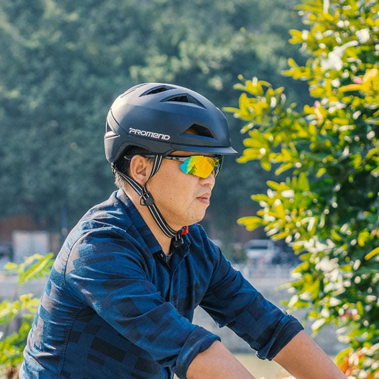 PROMEND 12H19 Summer Cool Motorcycle Riding Half Helmet Helmet Outdoor Off-Road Helmet With Tail ...
