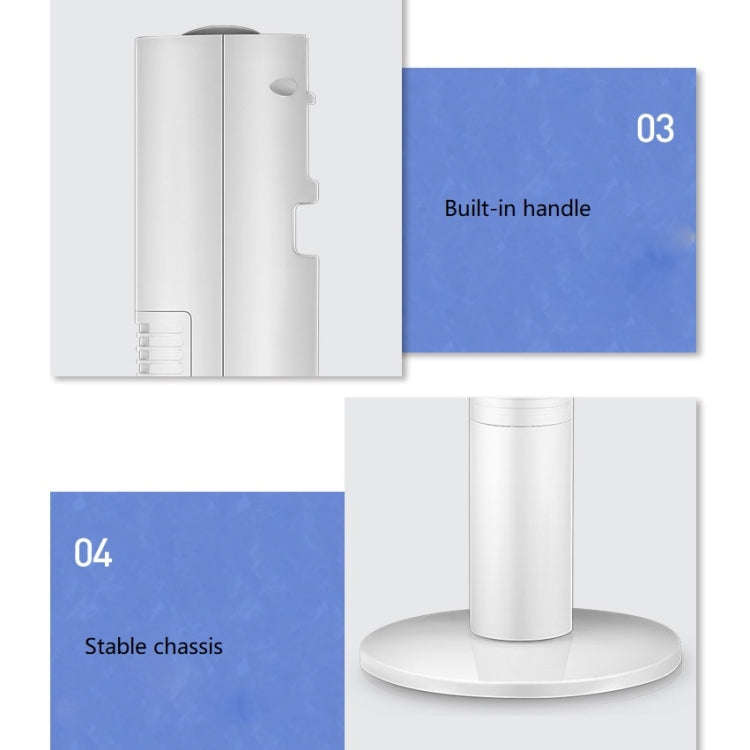 WoMu Household Leafless Fan Tower Floor Fan CN Plug, Size:90cm, Style:Remote Control
