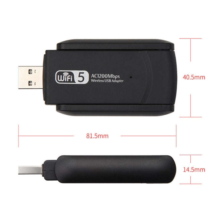 WD-4605AC AC1200Mbps Wireless USB 3.0 Network Card