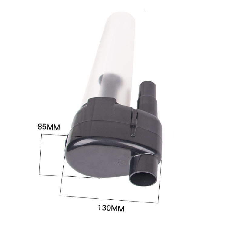 Vacuum Cleaner With External Cyclone Barrel Filter Element