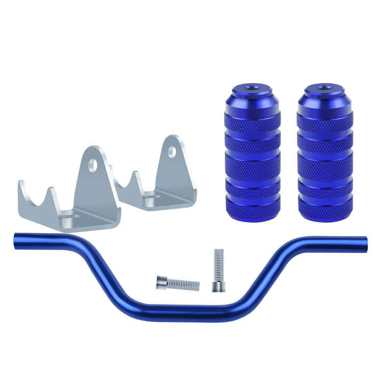 TF-2011 Motorcycle Modification Pedal Rod Universal Elbow Pedal(Blue)
