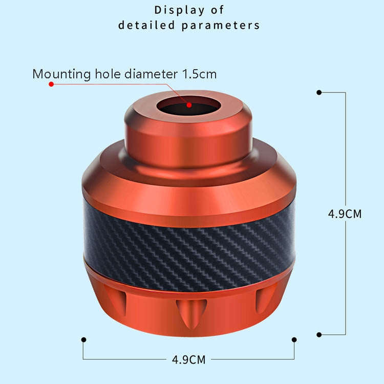 1pair TF-1783 Motorcycle Accessories Modified Electric Car Anti-Drop Cup Aluminum Alloy Shock Abs...