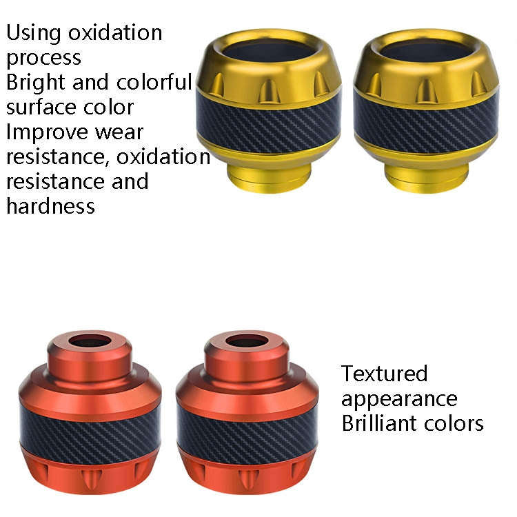 1pair TF-1783 Motorcycle Accessories Modified Electric Car Anti-Drop Cup Aluminum Alloy Shock Abs...