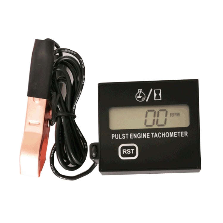 ZSB-03 Chain Saw Tachometer Gasoline Engine Lawn Mower High Tachometer Digital Display Induction ...