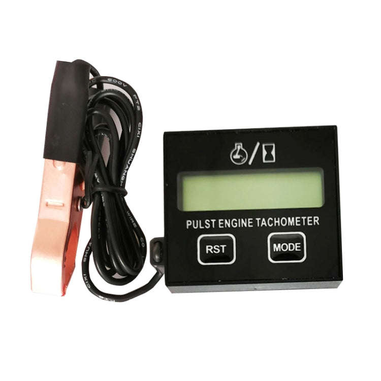 ZSB-03 Chain Saw Tachometer Gasoline Engine Lawn Mower High Tachometer Digital Display Induction ...