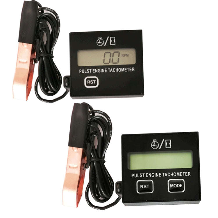 ZSB-03 Chain Saw Tachometer Gasoline Engine Lawn Mower High Tachometer Digital Display Induction ...