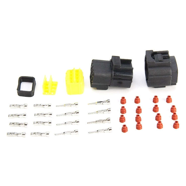 4 Sets  DJ70816Y 8 Holes Automobile Waterproof Plug Connector Automobile Plug-In Oil Pump Wiring ...