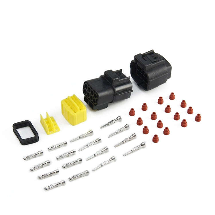4 Sets  DJ70816Y 8 Holes Automobile Waterproof Plug Connector Automobile Plug-In Oil Pump Wiring ...