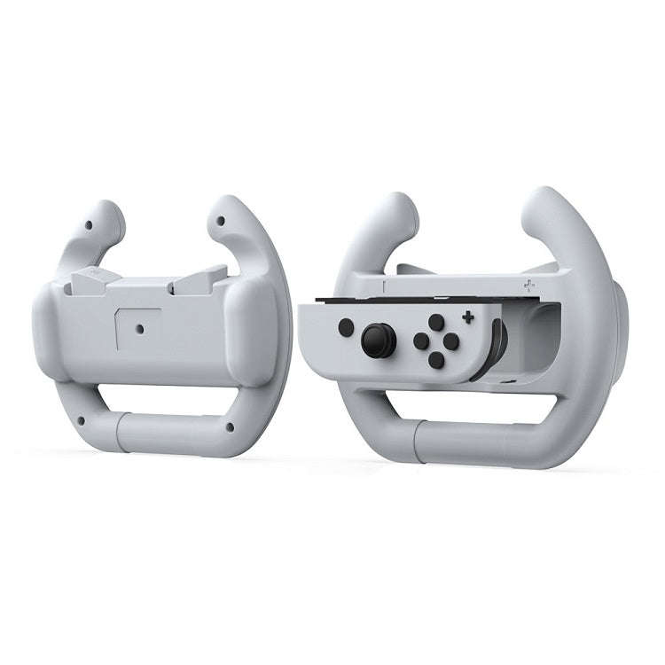 DOBE Left And Right Handle Steering Wheel For Switch OLED / Switch, Specification Red + Blue...