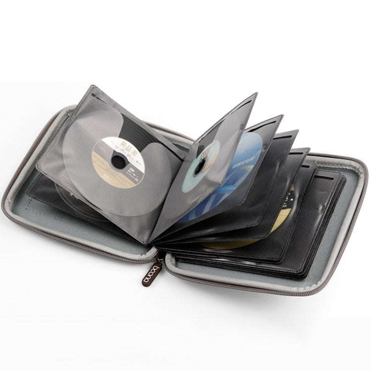 Baona BN-F021 Car Home DVD CD Storage Bag Game CD Storage Bag For PS4(Grey)