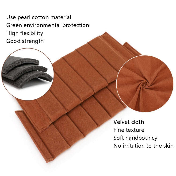2 PCS Universal Long D Type Storage Organizer Baffle Separator Plate For Photography Backpack Bag