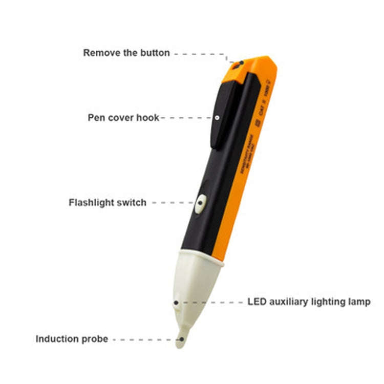 Non-Contact Electronic Digital Display Electric Pen Safety Induction Electric Pen With LED(A12D01)