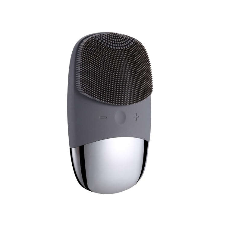 Manual Square Silicone Cleansing Apparatus(Grey)