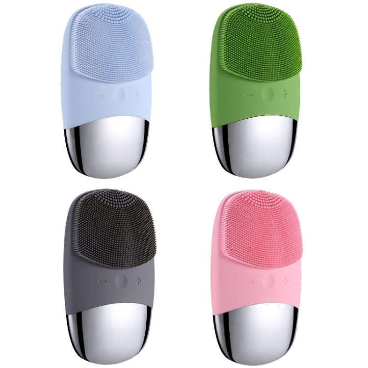 Manual Square Silicone Cleansing Apparatus(Grey)