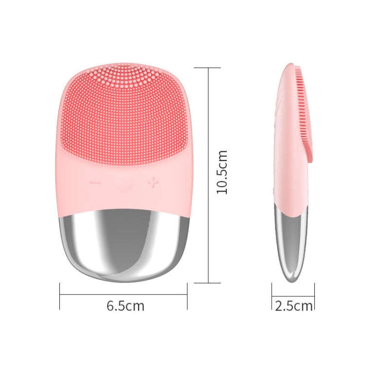 Manual Square Silicone Cleansing Apparatus(Grey)